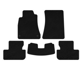 Килимки текстильні Premium (SD, Не повний привод, Чорний) для Lexus IS 2005-2013 рр