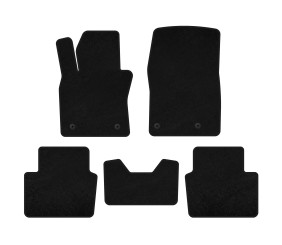 Килимки текстильні Premium (HB, Чорний) для Mazda 3 2019- рр