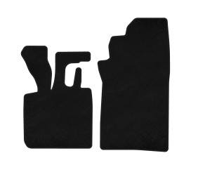 Килимки текстильні Premium (1998-2003, Кабріолет, Чорний) для Smart рр