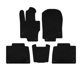 Килимки текстильні Premium (Чорний) для Mercedes GLE W167 2018- рр