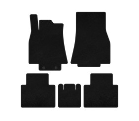 Килимки текстильні Premium (Чорний) для Mercedes B-class W245 2005-2011 рр
