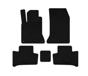 Килимки текстильні Premium (2015-2018, Чорний) для Mercedes B-class W246 рр