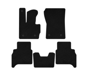 Килимки текстильні Premium (АКПП, Чорний) для Mercedes G сlass W463 2018-2024 рр