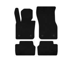 Килимки текстильні Premium (для F55, 5-ти дверний, Чорний) для Mini Cooper F55/56/57 2014-2023 рр