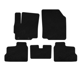 Килимки текстильні Premium (для Mirage, HB, Чорний) для Mitsubishi Space Star/Mirage 2012- рр