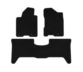 Килимки текстильні Premium (2 ряди, 2003-2008, Чорний) для Nissan Armada рр