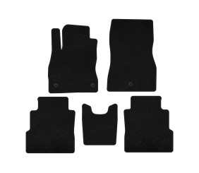 Килимки текстильні Premium (Чорний) для Nissan Kicks 2016- рр