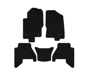 Килимки текстильні Premium (чорні) для Nissan Pathfinder R51 2005-2014 рр