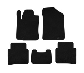 Килимки текстильні Premium (SD, Чорний) для Nissan Teana 2008-2013 рр