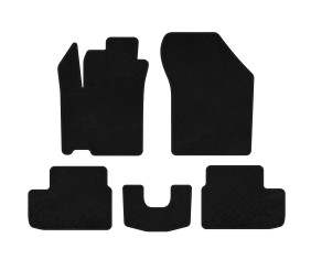 Килимки текстильні Premium (HB, Чорний) для Opel Agila 2007-2015 рр