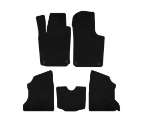 Килимки текстильні Premium (Чорний) для Opel Combo 2002-2012 рр