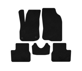 Килимки текстильні Premium (Чорний) для Peugeot 2008 2013-2019 рр