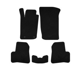 Килимки текстильні Premium (чорні) для Peugeot 206 1998-2024 рр