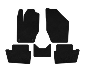 Килимки текстильні Premium (чорні) для Peugeot 408 2010-2018 рр