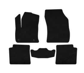 Килимки текстильні Premium (Електро, Чорний) для Peugeot 2008 2019- рр