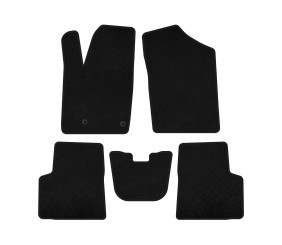 Килимки текстильні Premium (Чорний) для Peugeot Partner 1996-2008 рр