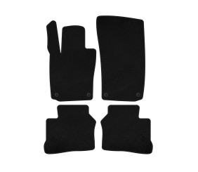 Килимки текстильні Premium (2009-2013, Купе, 4-х дверний, Чорний) для Porsche Panamera рр