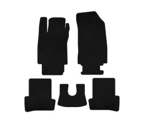 Килимки текстильні Premium (чорні) для Renault Clio III 2005-2012 рр