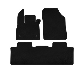 Килимки текстильні Premium (5-ти місний, Чорний) для Renault Espace 2014- рр