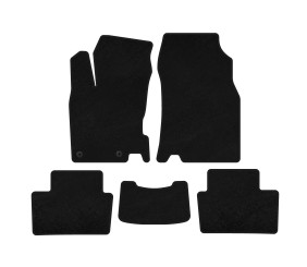 Килимки текстильні Premium (2015-2018, Чорний) для Renault Kadjar рр