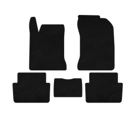 Килимки текстильні Premium (SW, Чорний) для Renault Laguna 2001-2007 рр