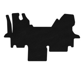 Килимки текстильні Premium (2003-2010, чорні) для Renault Master рр