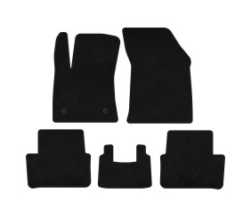 Килимки текстильні Premium (2016-2020, SW, Чорний) для Renault Megane IV рр