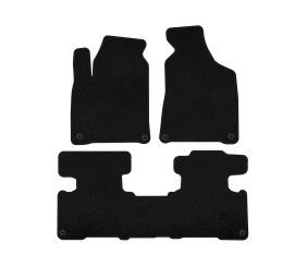 Килимки текстильні Premium (2010-2016, Чорний) для SsangYong Korando рр