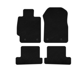 Килимки текстильні Premium (Купе, Чорний) для Subaru BRZ 2012-2021 рр