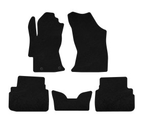 Килимки текстильні Premium (чорні) для Subaru XV 2017-2023 рр