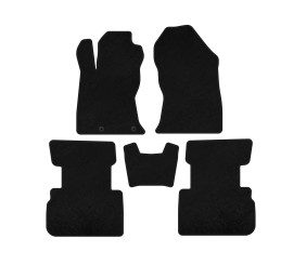 Килимки текстильні Premium (Чорний) для Subaru Forester 2018-2024 рр