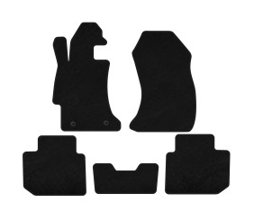 Килимки текстильні Premium (SD, Чорний) для Subaru Impreza 2011-2016 рр