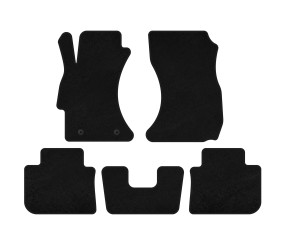 Килимки текстильні Premium (SD, Чорний) для Subaru WRX 2014- рр