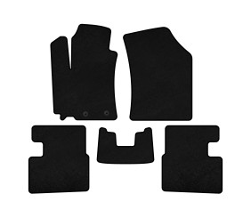 Килимки текстильні Premium (HB, 5-ти дверний, Чорний) для Suzuki Swift 2010-2017 рр
