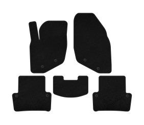 Килимки текстильні Premium (Чорний) для Volvo XC70 2000-2007 рр
