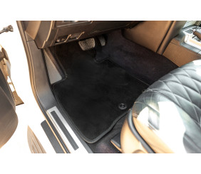 Килимки текстильні Classic текстильні Classic V-2 (2012-2021, Чорний) для Toyota Land Cruiser 200 рр