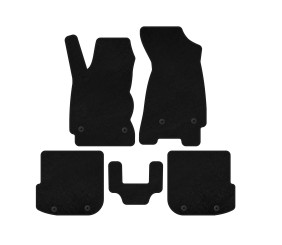 Килимки текстильні Classic (SD, Чорний) для Ауди A4 B5 1994-2001 рр