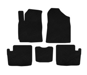 Килимки текстильні Classic (2005-2009, Чорний) для Chery Tiggo 1 рр