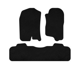 Килимки текстильні Classic (2 ряди, 2007-2014, Чорний) для Chevrolet Tahoe рр