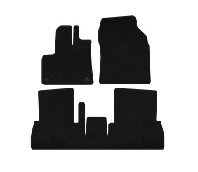 Килимки текстильні Classic (МКПП, Чорний) для Citroen Berlingo/Multispace 2018- рр