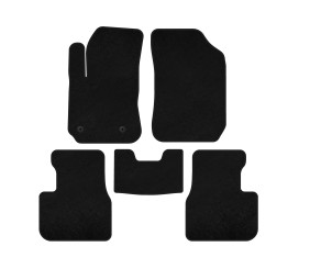 Килимки текстильні Classic (Чорний) для Citroen Cactus 2014-2020 рр