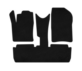 Килимки текстильні Classic (До рестайлінгу, Чорний) для Citroen Xsara Picasso 1999-2012 рр