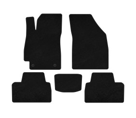 Килимки текстильні Classic (SD, Чорний) для Daewoo Nubira 1997-1999 рр