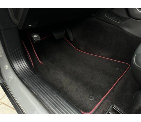 Килимки текстильні Classic (Купе, Чорний) для Dodge Challenger 2008-2023 рр