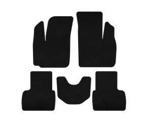 Килимки текстильні Classic (Чорний) для Fiat Doblo I 2001-2005 рр