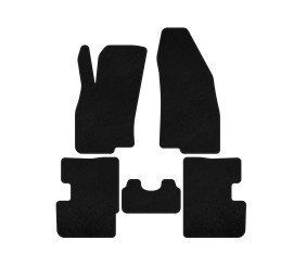 Килимки текстильні Classic (2011-2018, HB, 3-х дверний, Чорний) для Fiat Punto Grande/EVO рр