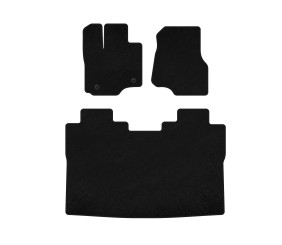 Килимки текстильні Classic (Raptor, Чорний) для Ford F-150 2014-2021 рр
