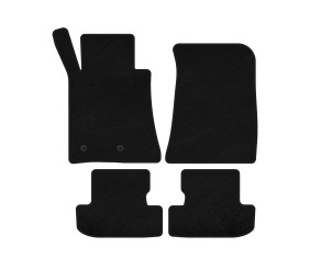 Килимки текстильні Classic (Купе, Чорний) для Ford Mustang 2015-2023 рр