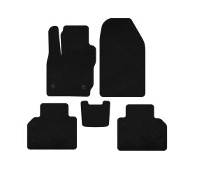 Килимки текстильні Classic (Чорний) для Ford Courier 2014-2023 рр