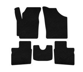 Килимки текстильні Classic (2005-2009, SD, Чорний) для Geely CK-1 рр